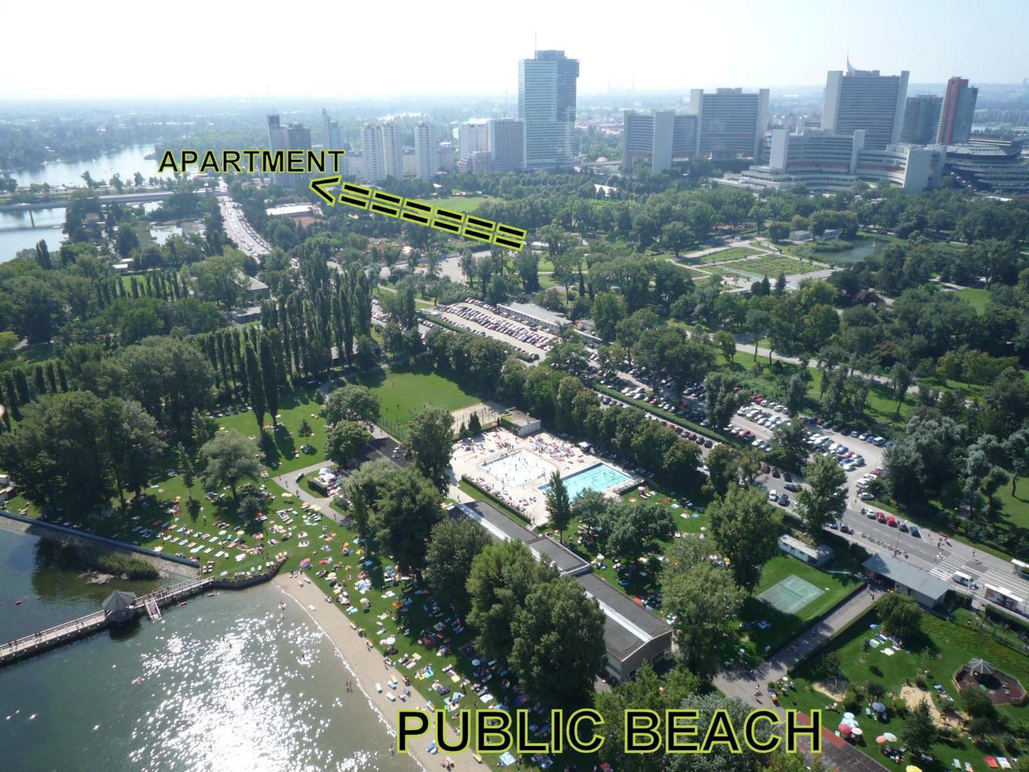 Yuki'S Place - Un-Vic, Danube Beach And Subway Near To Downtown וינה מראה חיצוני תמונה